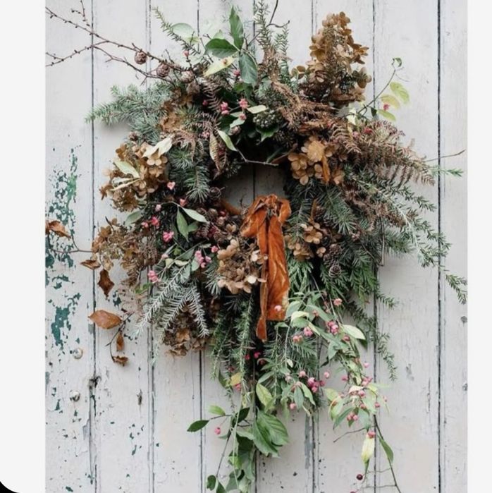 Naturalny wianek jesienny