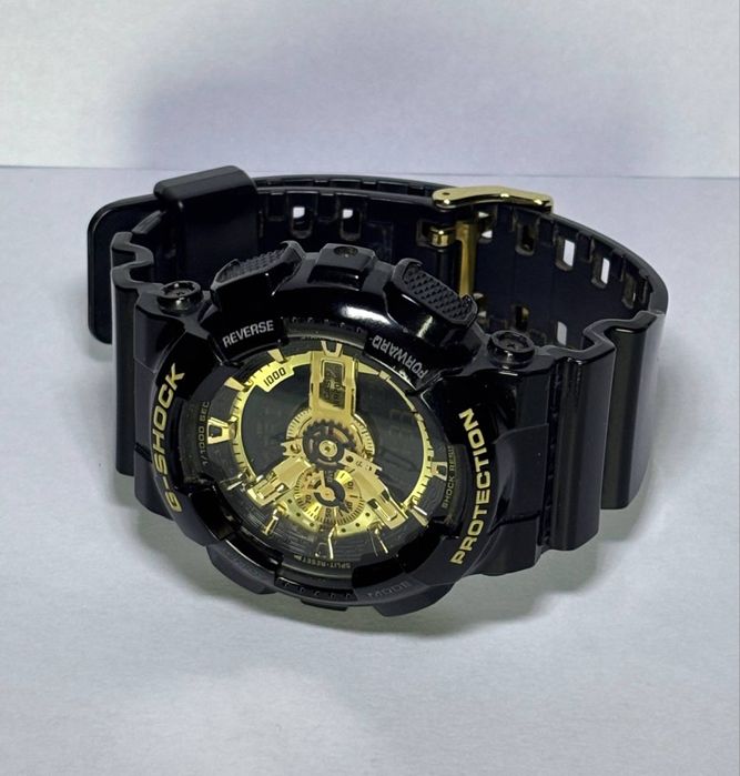 Casio G-Shock GA-110GB-1A Black & Gold — Стан ідеал, Оригінал