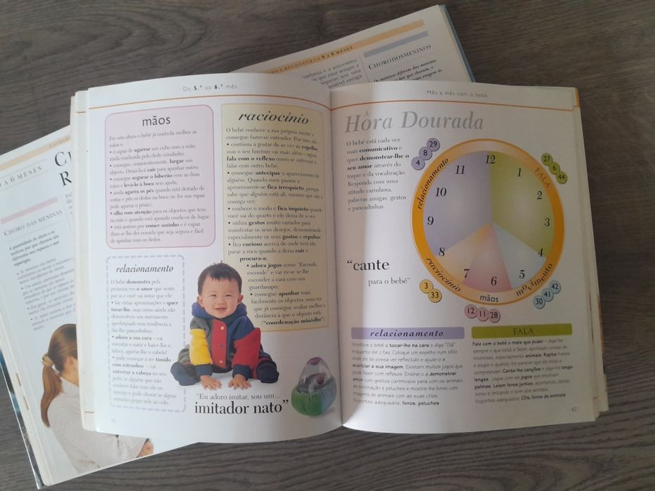 Conjunto 2 livros: Guia Completo para cuidar de bebés e crianças e Pri