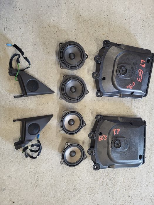 Głośniki HIFI Komplet bmw 6 m6 e63
