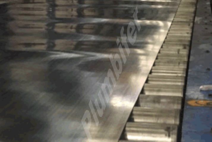 Laminado de chumbo Norma 12588 Din 59610