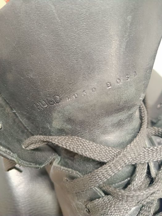 Hugo Boss skorzane buty męskie 45 vibram