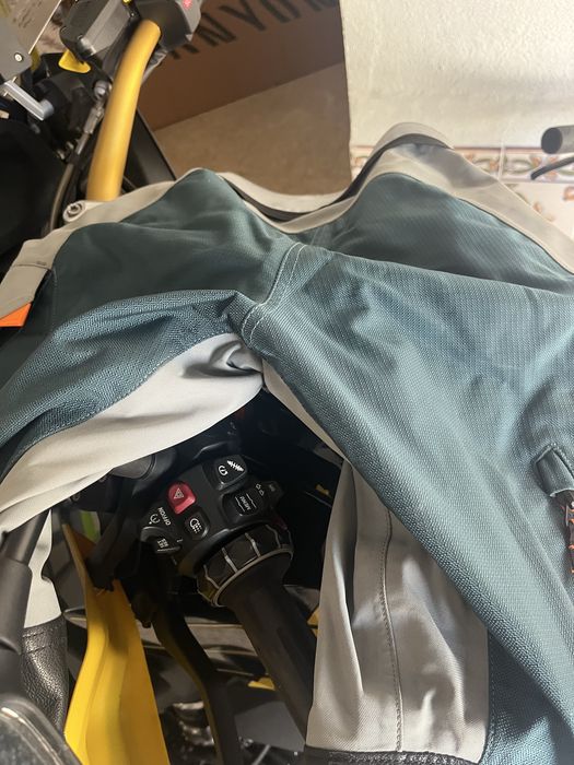 Klim carlsbad calças de mota aventura goretex