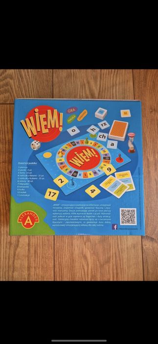Gra rodzinna Wiem ! Gra zabawa nauka Alexanderkomplet jest nowy