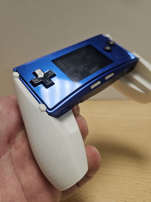Grip ergonómico Gameboy Micro - 2 em 1