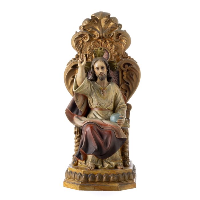 Arte Sacra - Sagrado Coração de Jesus em Majestade