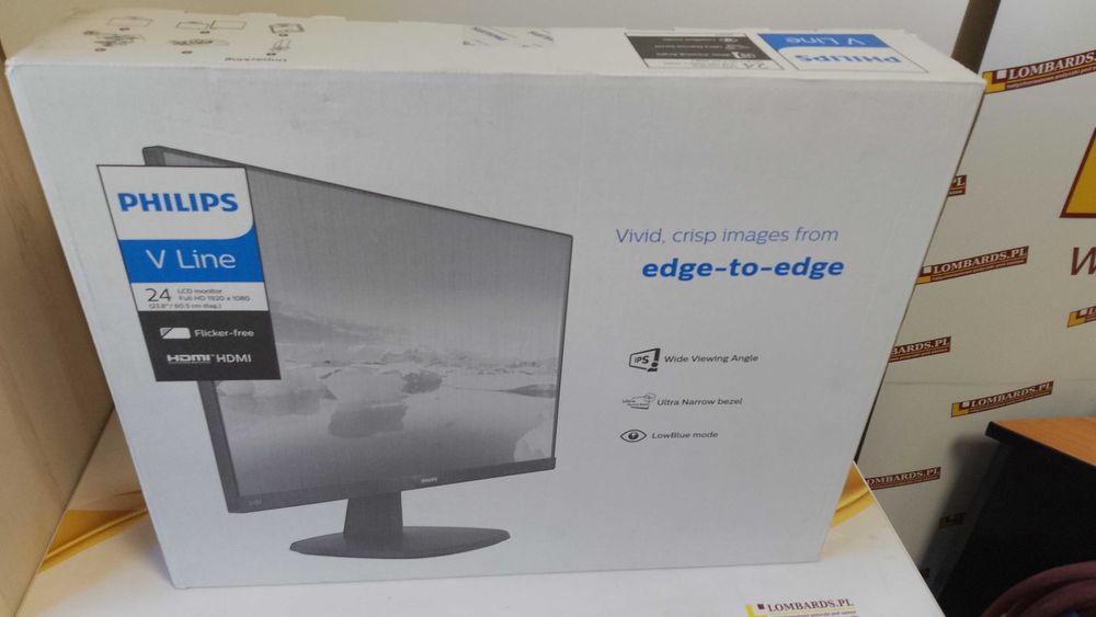 Monitor LED Philips 243V7QDSB/00 23,8 FHD IPS PLS