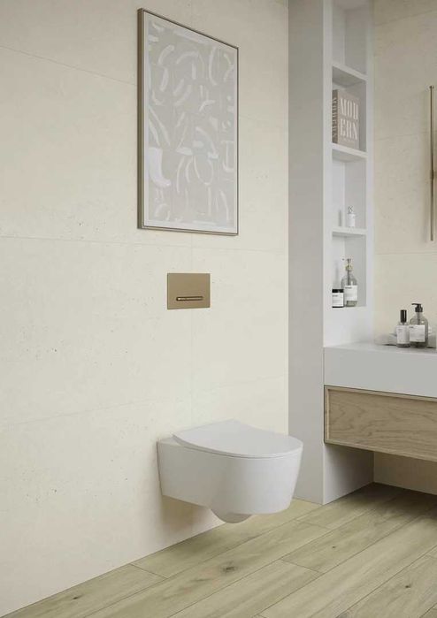 BERGDUST CREMA Gres Matowy 59,8X119,8 jasne kremowe płytki 60x120 g2