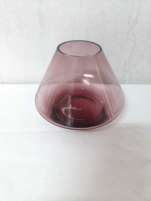 Porta velas em vidro