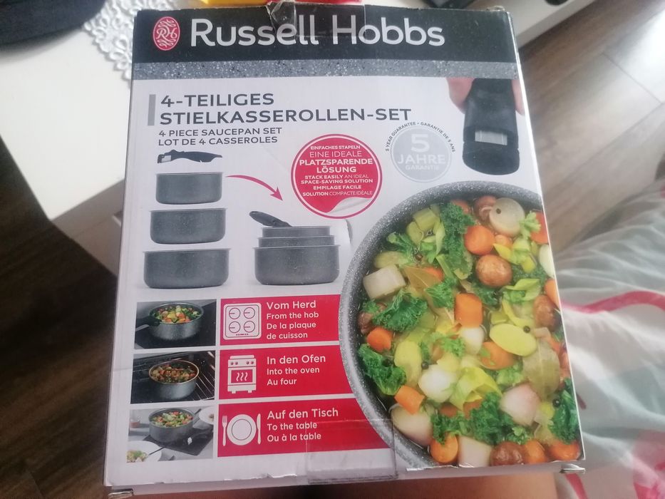 Nowe garnki brak rączki