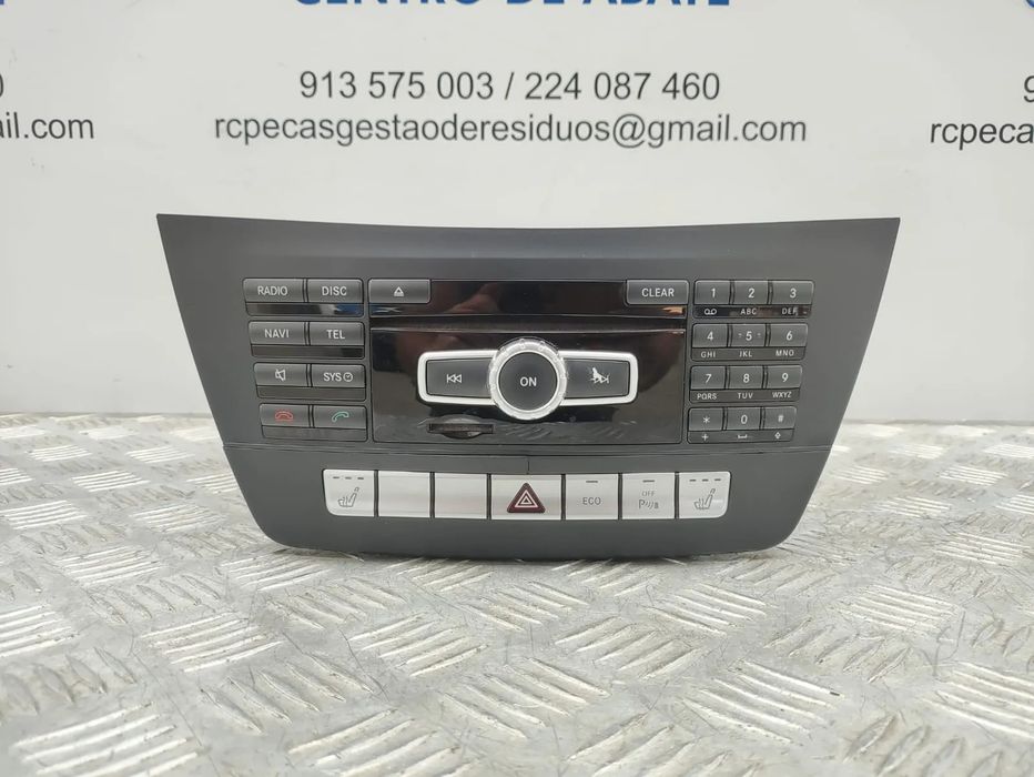 Auto-Radio Original Mercedes Benz Rádio Mercedes Classe C W204 S204 C204