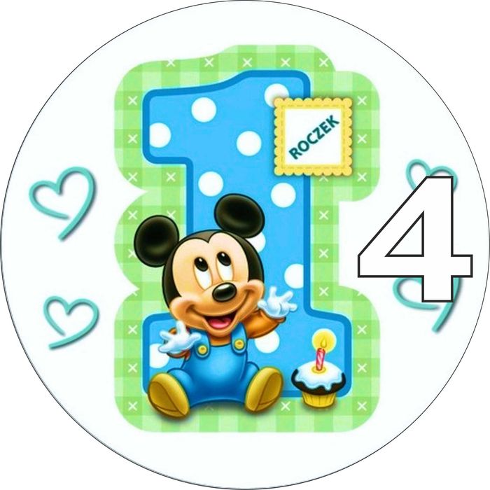 Pan Opłatek na tort - ROCZEK (1)