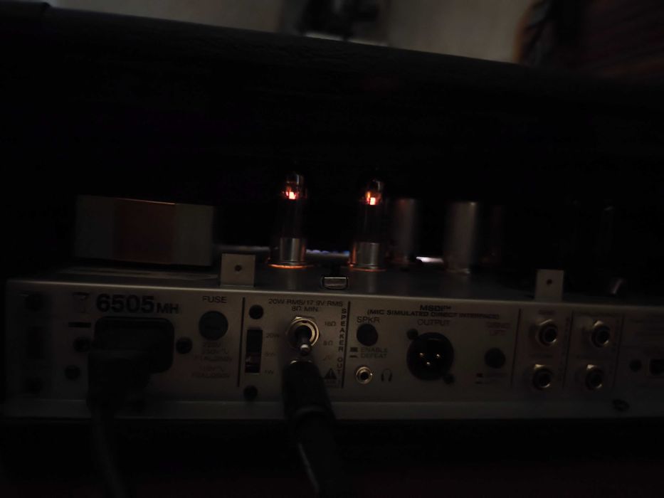 Peavey 6505MH Mini Head – Como Novo + Footswitch – High Gain