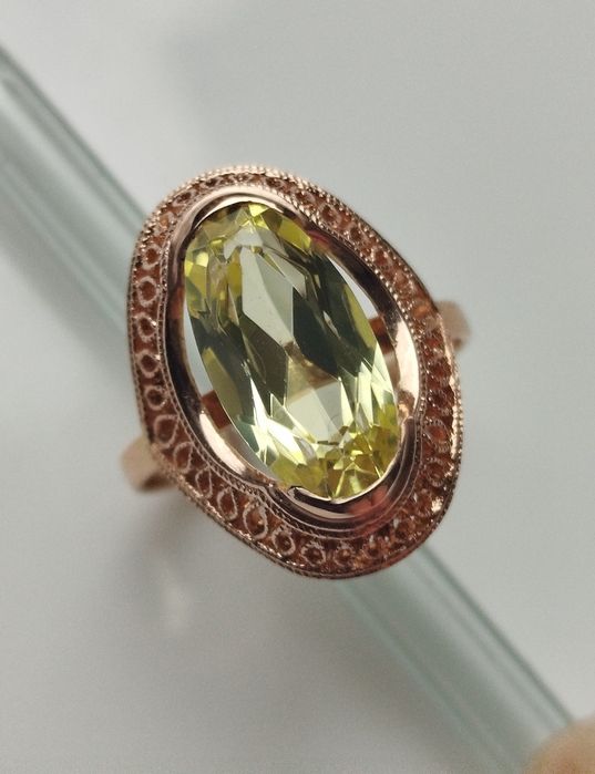 Золотое кольцо СССР Золота радянська каблучка