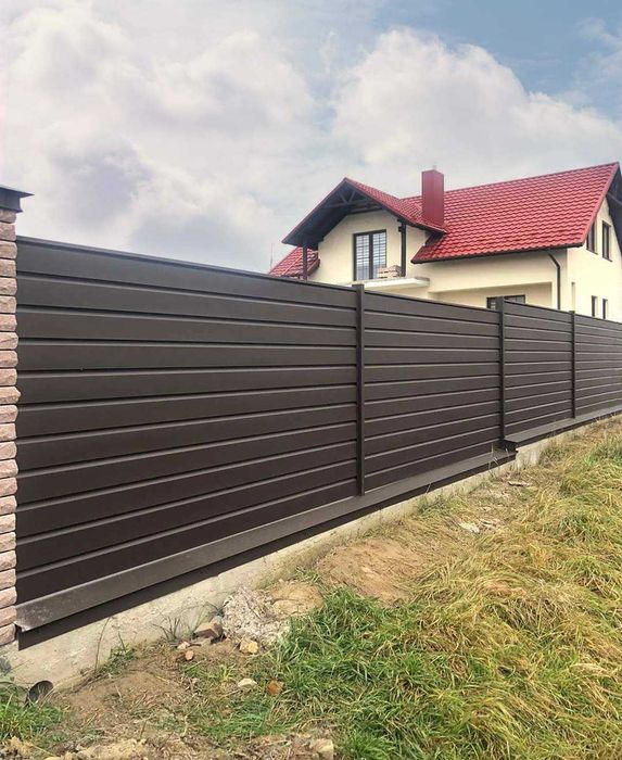 Паркан Жалюзі Забор Ранчо Металевий