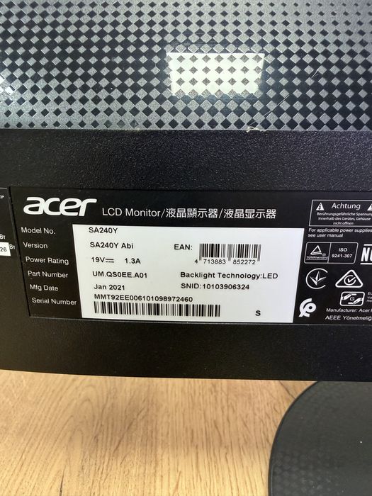 Монітор ACER SA240Y