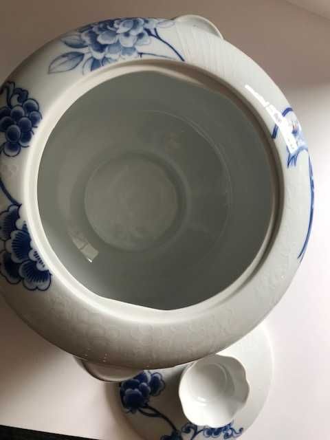 Terrina Vista Alegre - Crown Blue Bird