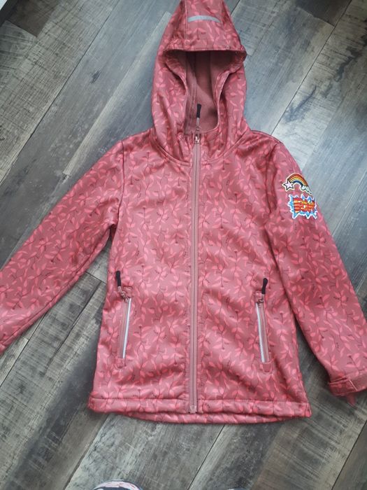 Softshell dziewczęcy r 110/116