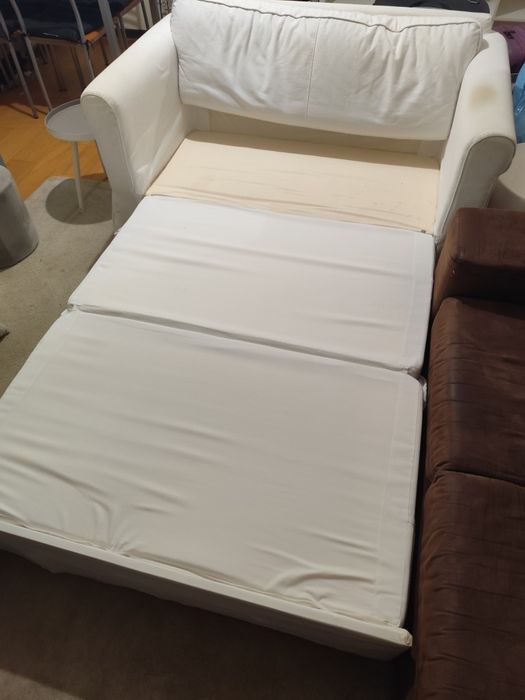 Sofá cama IKEA branco