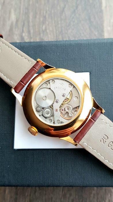 Годинник механічний Масони  Gold  Cal. Raketa 2609.HA 19 Rubin jewels