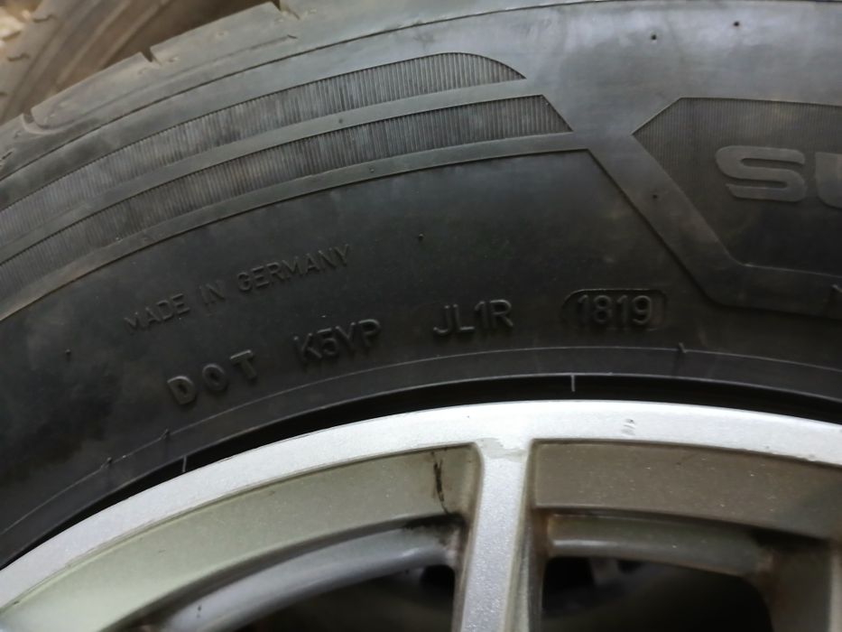 Комплект літніх шин Goodyear 255/60 R18  2019 (арт. 919)