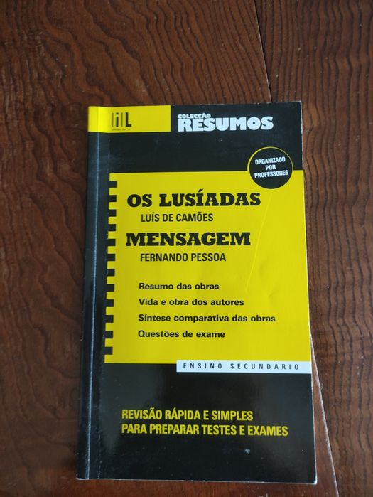 Resumos - os Lusíadas ( Luís de Camões) e a mensagem (Fernando Pessoa)