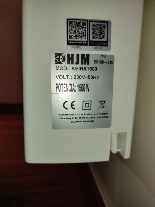 Aquecedor de quarto  cerâmica