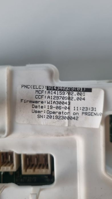Oryginalny sterownik do pralki Elektrolux
