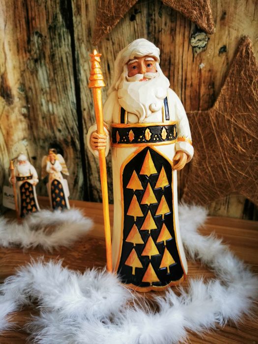 Mikołaj, Jim Shore,  Enesco, kolekcjonerska figurka, Boże Narodzenie