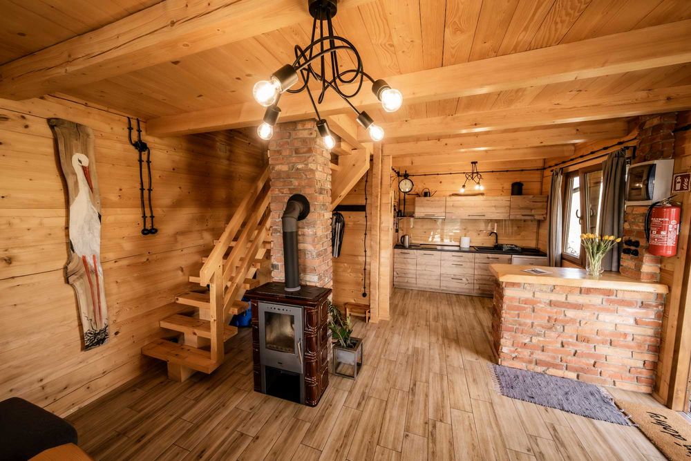 Domki Między Łąkami / Balia Jacuzzi /Pieczarki k/Giżycko