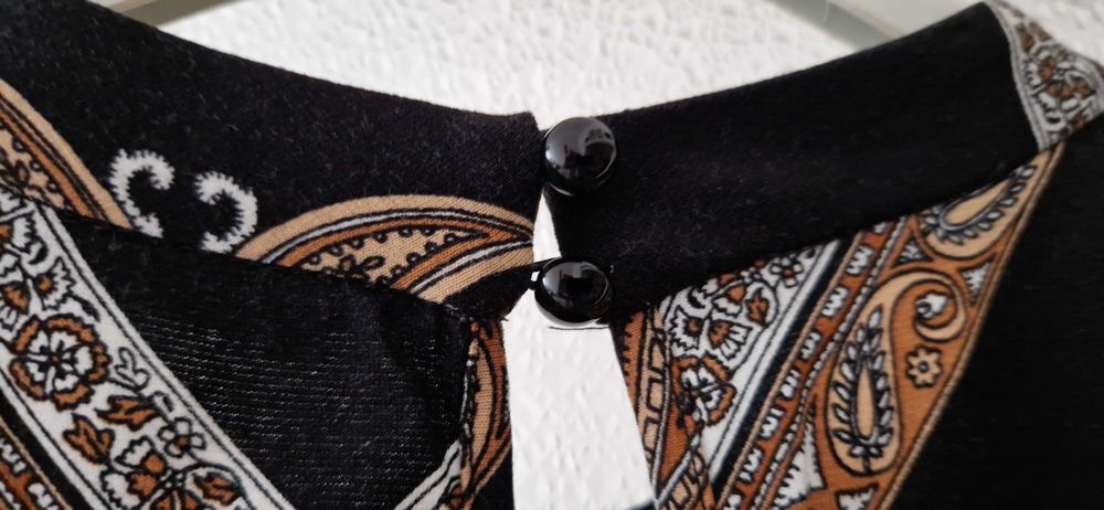 ORSAY, sukienka damska, wzór paisley, rozm. XS, NOWA, b/metek