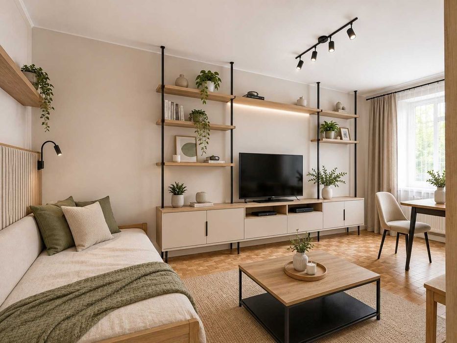 3 oddzielne pok. na os. Tysiąclecia posiada balkon typu loggia.