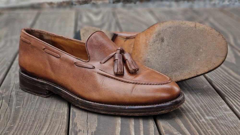 Лоферы к систочкой таса STUDIO Berwick Trickers туфли мокасины