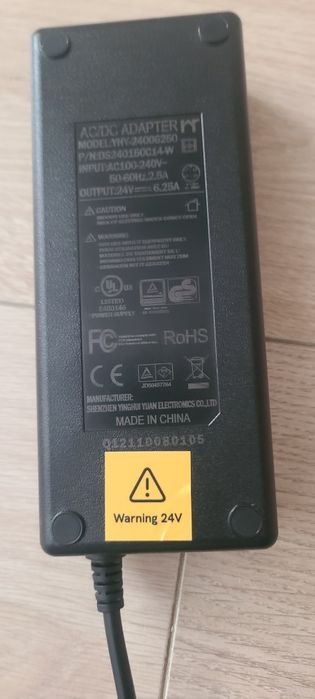 импульсный блок питания (AC/DC адаптер) производства Shenzhen Yinghui