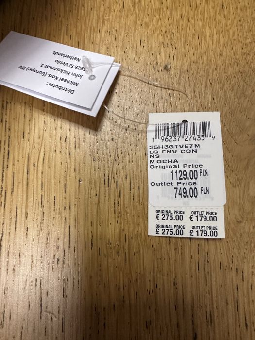 Portfel damski michael kors old gold złoty miedziany nowy oryginał