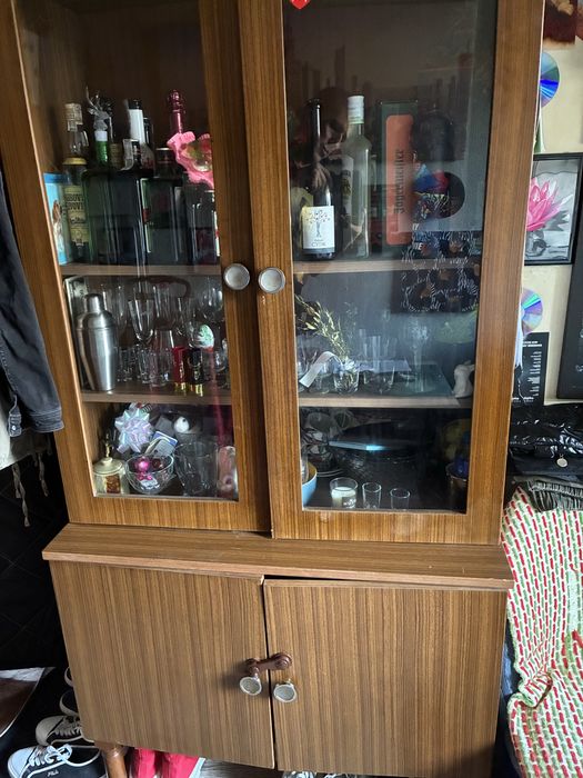 Meble PRL -kredens /szafka