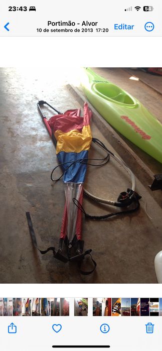 Sails for kayak da pacific ( New Zealand) unique In Portugal