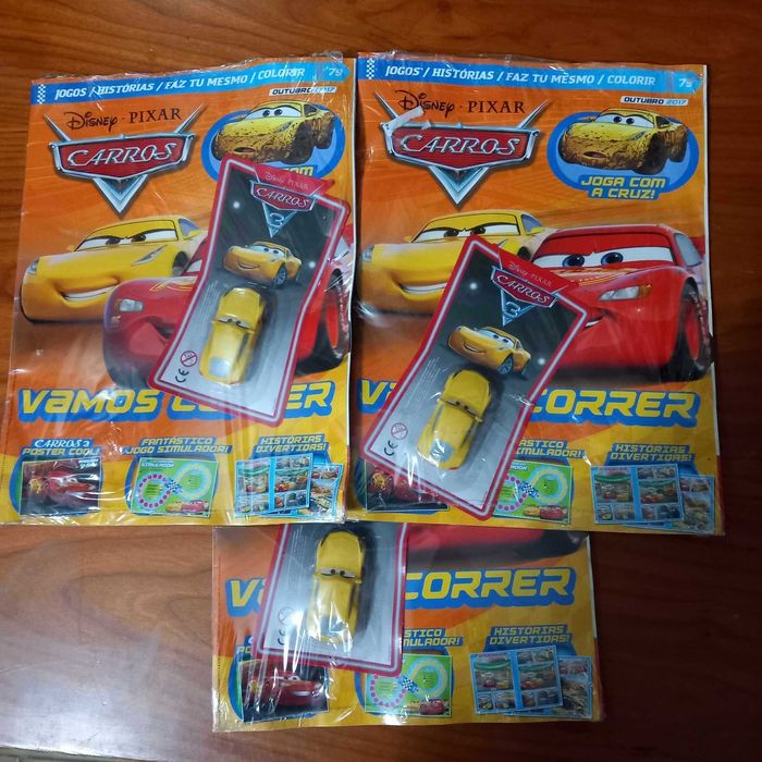 Carros Disney Pixar Revista com oferta carro NOVO