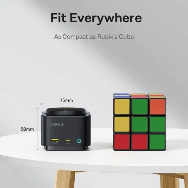 USB-хаб з Бездротовою зарядкою Baseus 7in1 MagPro Series 2