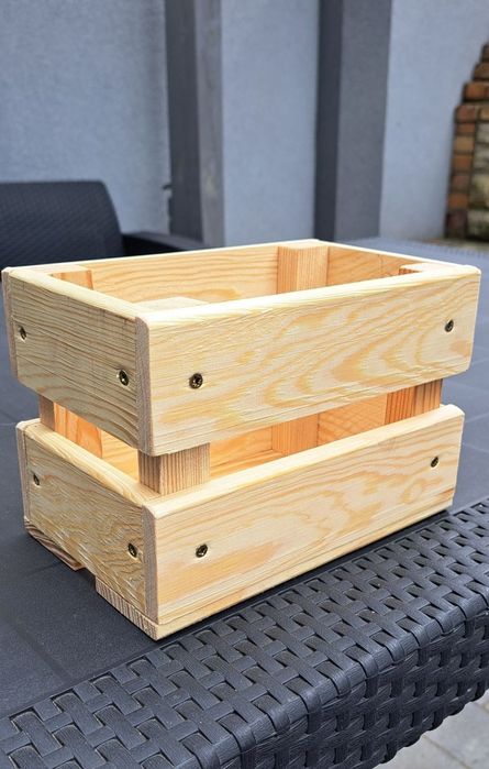 Skrzynki skrzynka sosnowa