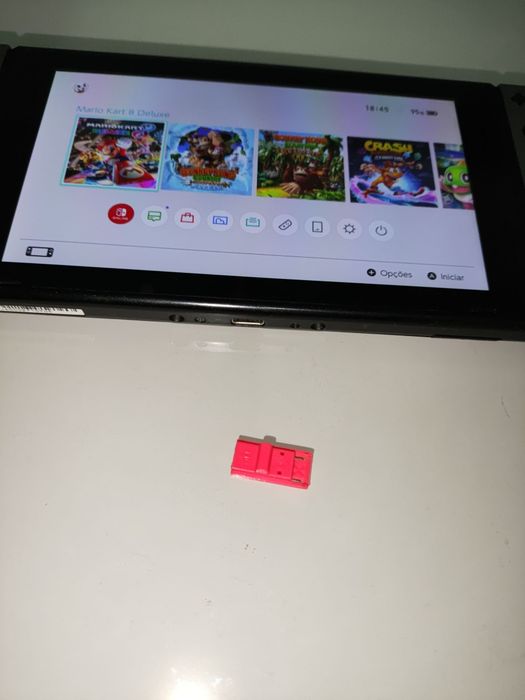 Nintendo switch desbloqueada 128gb