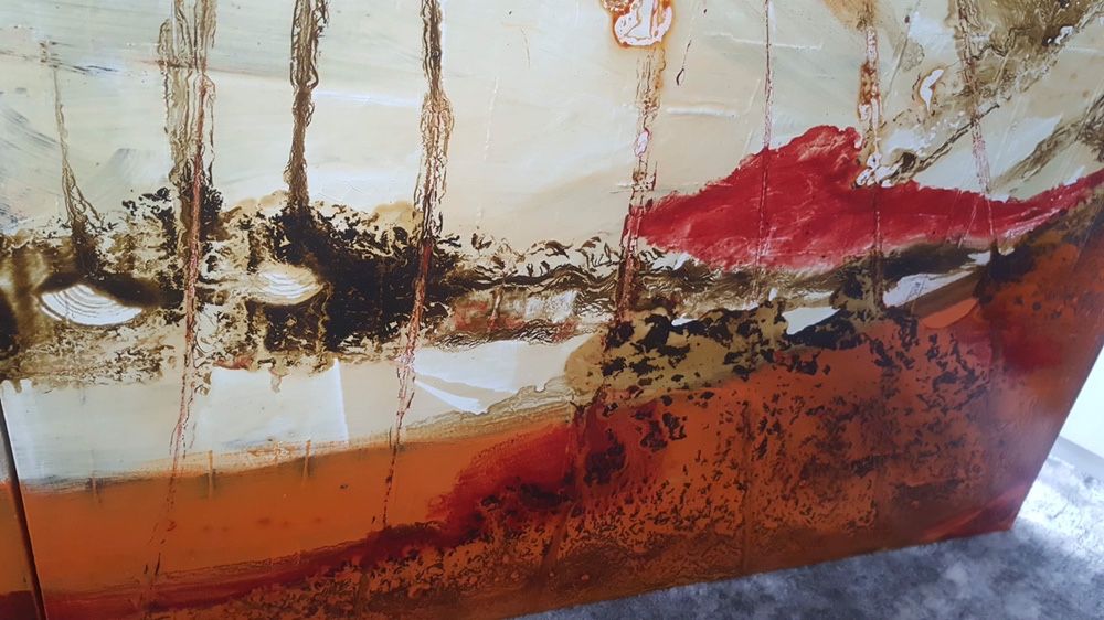 Telas em muito bom estado