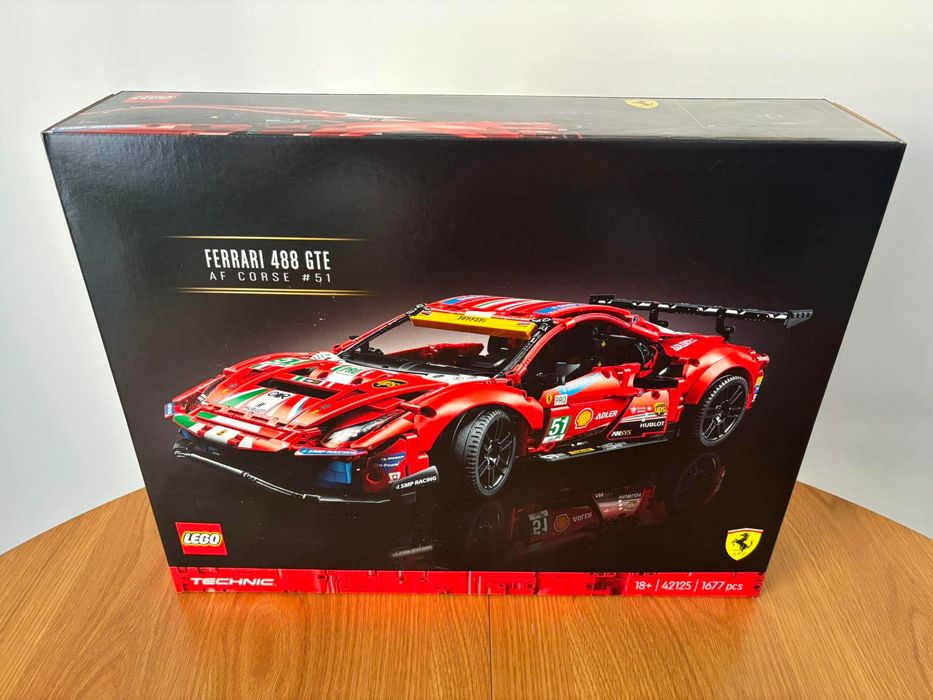 LEGO 42125 Technic Ferrari 488 GTE AF Corse #51 - NOWE Warszawa - Na prezent