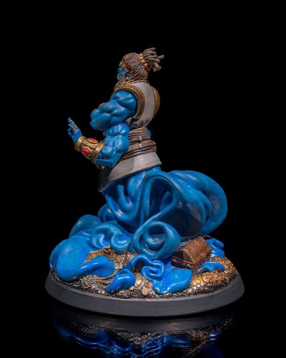 Dżin Figurka 32mm 14K zgodna z D&D