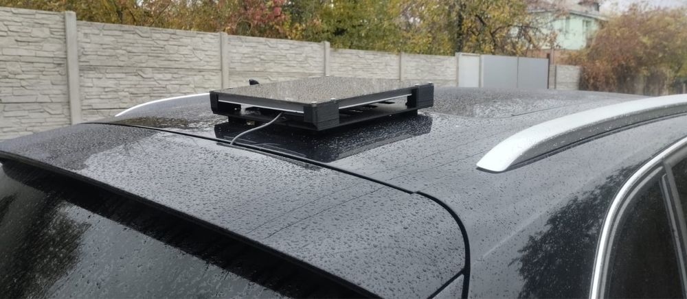 Захисиний корпус Starlink Mini кріплення для авто. Автоверсія старлінк