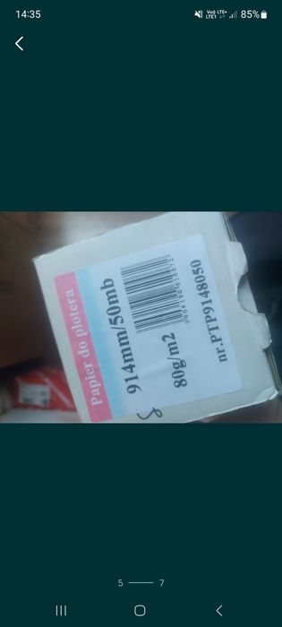 Papier do plotera 3 rozmiary