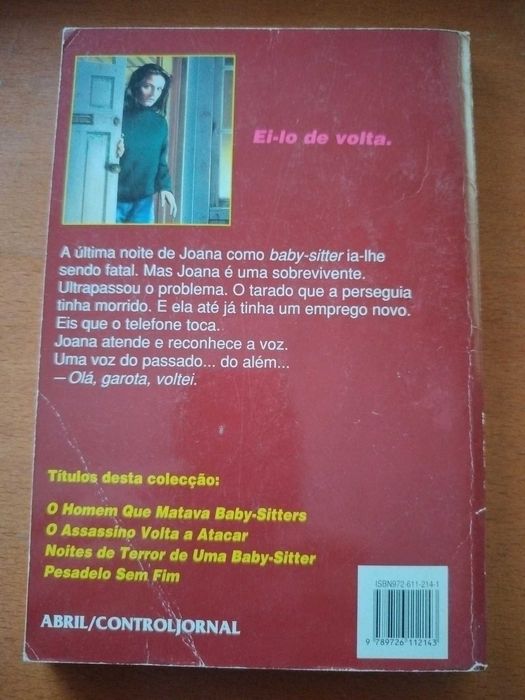Livro A Baby-Sitter - O Assassino Está a Ver (R.L. Stine)