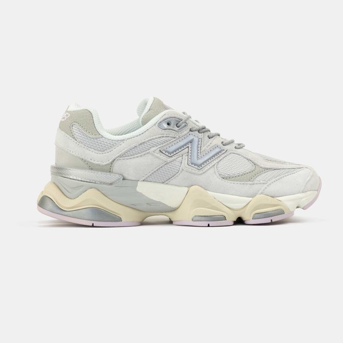 Женские кроссовки New Balance 9060 Grey Beige Pink. Размеры 36-40