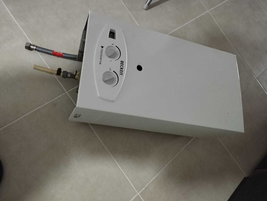 Esquentador a gás butano como novo