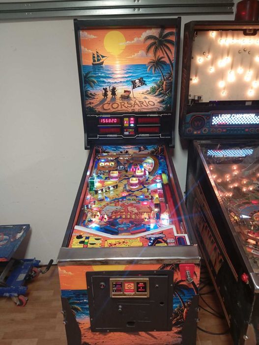 Pinball flippers Corsário